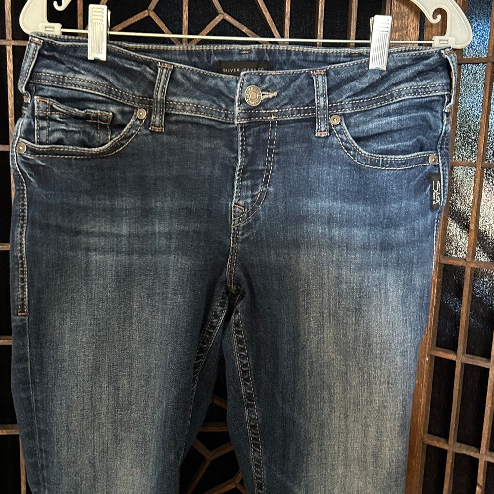 SILVER SUKI SUPER SKINNY JEANS 30/31 - Picture 3 of 12